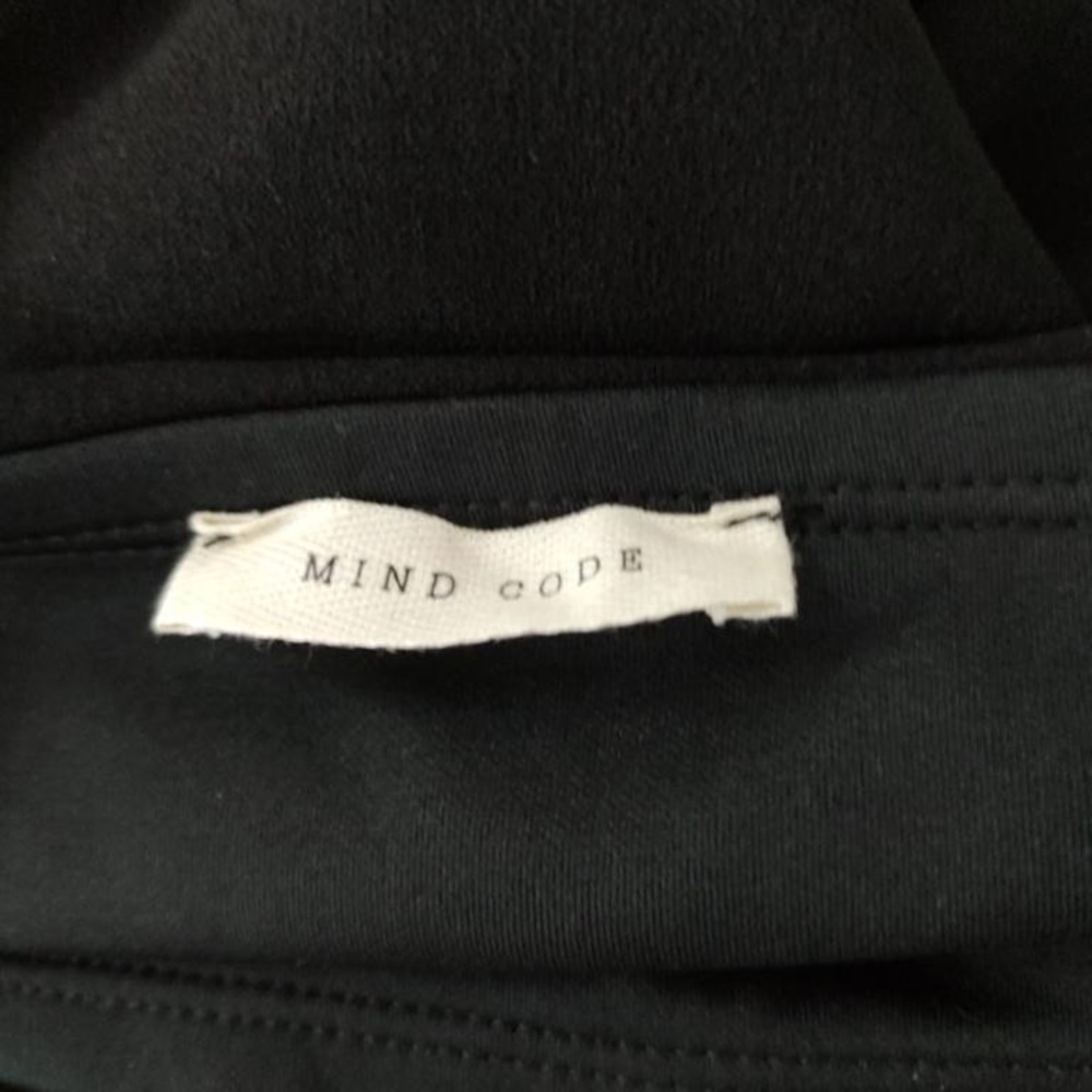 Mind Code M Jumpsuit Womans Black Strapless With … - image 6